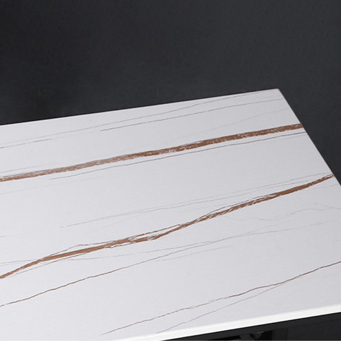 Set di banconi del soggiorno 1/2/3 pezzi rettangolo di altezza da banco bianco