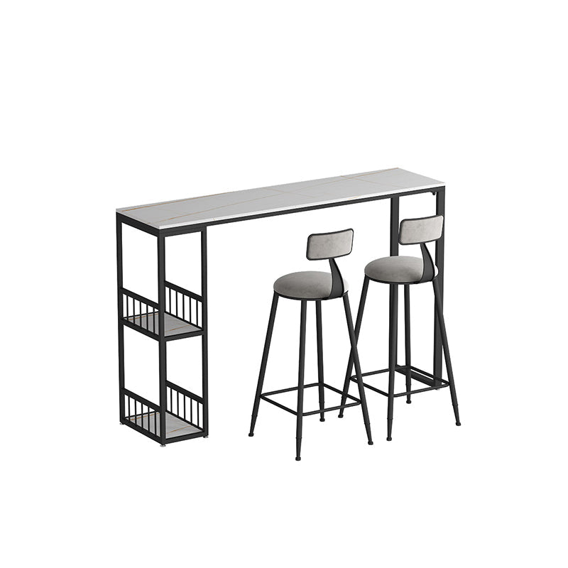 Table de bar de 1/3 pièces moderne