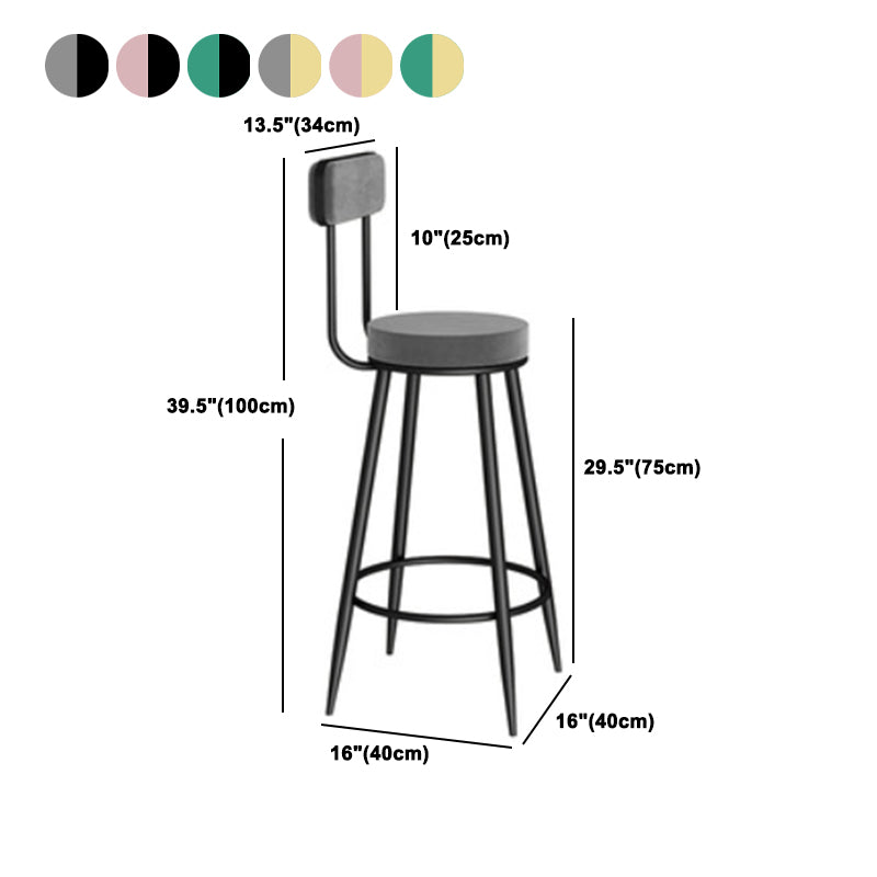 Table de bar à barres de 1/3 pièces moderne avec des tabourets de dossier