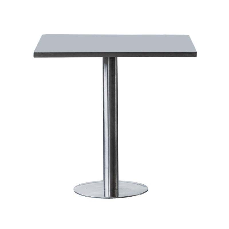 1/2/3/5 Pièces Ensemble de bar industriel tabouret et ensemble de tableaux en acier inoxydable