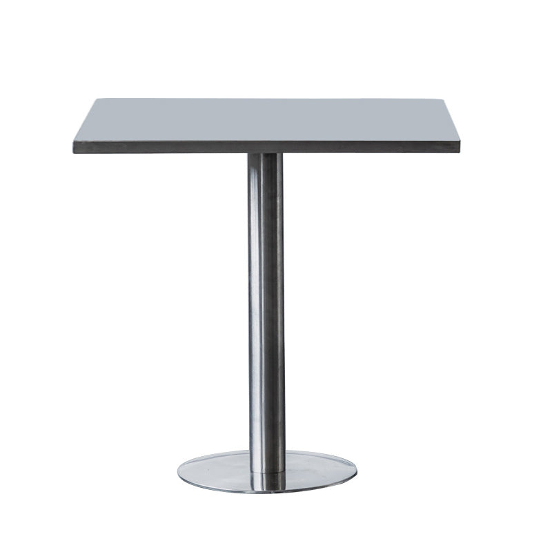 1/2/3/5 Pièces Ensemble de bar industriel tabouret et ensemble de tableaux en acier inoxydable