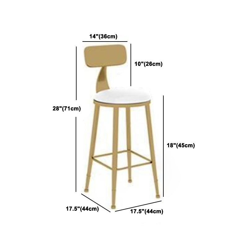 Glam 1/3/5 Pieces Bar Table Set Round Stone Counter Table with High Stools Clearhalo 'Bar Furniture' 'furn' 'furn_home_bar_bar_sets' 'Furniture' 'Home Bars & Bar Sets' 'home_bar_bar_sets' 'Kitchen & Dining Furniture' 5464129