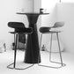 Modern Style Bar-stool Plastic Bar Stool with Metal Legs for Home Clearhalo 'Bar Furniture' 'Bar Stools' 'bar_stools' 'furn' 'furn_bar_stools' 'Furniture' 'Kitchen & Dining Furniture' 5464616