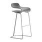Modern Style Bar-stool Plastic Bar Stool with Metal Legs for Home Clearhalo 'Bar Furniture' 'Bar Stools' 'bar_stools' 'furn' 'furn_bar_stools' 'Furniture' 'Kitchen & Dining Furniture' 5464623
