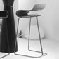 Modern Style Bar-stool Plastic Bar Stool with Metal Legs for Home Clearhalo 'Bar Furniture' 'Bar Stools' 'bar_stools' 'furn' 'furn_bar_stools' 'Furniture' 'Kitchen & Dining Furniture' 5464635