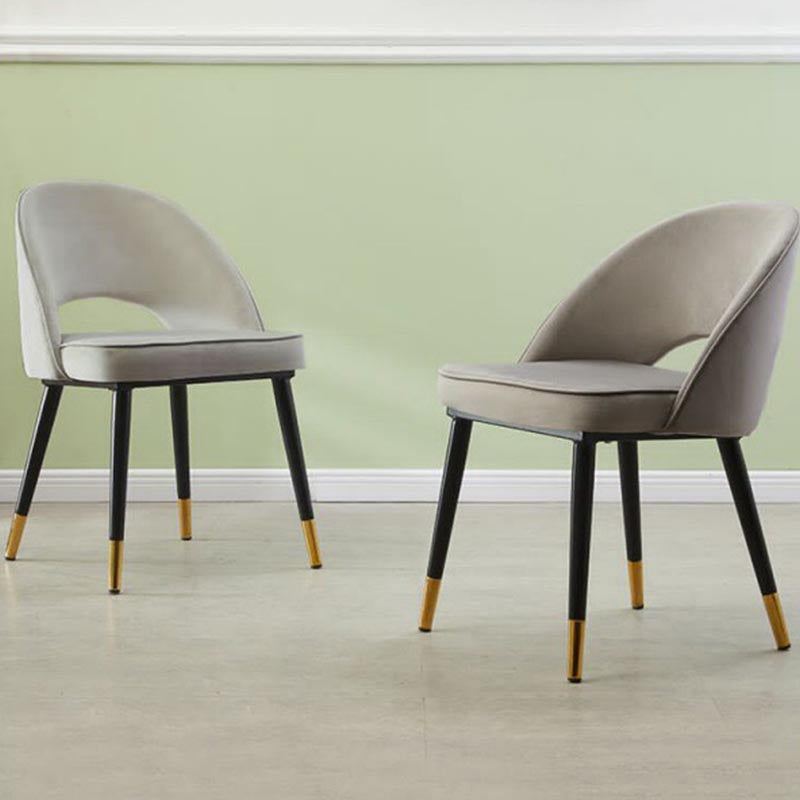 Gorgeous Fabric Dining Chair, Modern Minimalist Open Plan Family Dining Chair Clearhalo 'Dining Chairs' 'Dining Tables & Seating' 'dining_chair' 'furn' 'furn_dining_chair' 'Furniture' 'Kitchen & Dining Furniture' 5464756