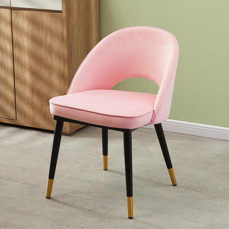 Gorgeous Fabric Dining Chair, Modern Minimalist Open Plan Family Dining Chair Clearhalo 'Dining Chairs' 'Dining Tables & Seating' 'dining_chair' 'furn' 'furn_dining_chair' 'Furniture' 'Kitchen & Dining Furniture' 5464758