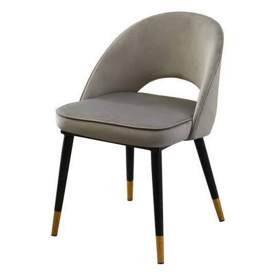 Magnifique chaise de salle à manger en tissu, chaise de salle à manger en famille minimaliste moderne