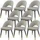 Gorgeous Fabric Dining Chair, Modern Minimalist Open Plan Family Dining Chair Light Gray 8 Piece Set Clearhalo 'Dining Chairs' 'Dining Tables & Seating' 'dining_chair' 'furn' 'furn_dining_chair' 'Furniture' 'Kitchen & Dining Furniture' 5464770