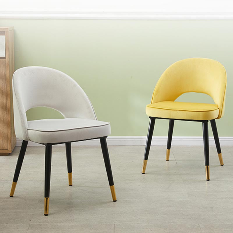 Gorgeous Fabric Dining Chair, Modern Minimalist Open Plan Family Dining Chair Clearhalo 'Dining Chairs' 'Dining Tables & Seating' 'dining_chair' 'furn' 'furn_dining_chair' 'Furniture' 'Kitchen & Dining Furniture' 5464776