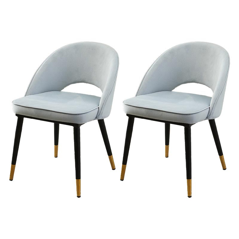 Gorgeous Fabric Dining Chair, Modern Minimalist Open Plan Family Dining Chair Sky Blue 2 Piece Set Clearhalo 'Dining Chairs' 'Dining Tables & Seating' 'dining_chair' 'furn' 'furn_dining_chair' 'Furniture' 'Kitchen & Dining Furniture' 5464787