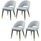 Gorgeous Fabric Dining Chair, Modern Minimalist Open Plan Family Dining Chair Sky Blue 4 Piece Set Clearhalo 'Dining Chairs' 'Dining Tables & Seating' 'dining_chair' 'furn' 'furn_dining_chair' 'Furniture' 'Kitchen & Dining Furniture' 5464788