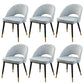 Gorgeous Fabric Dining Chair, Modern Minimalist Open Plan Family Dining Chair Sky Blue 6 Piece Set Clearhalo 'Dining Chairs' 'Dining Tables & Seating' 'dining_chair' 'furn' 'furn_dining_chair' 'Furniture' 'Kitchen & Dining Furniture' 5464789