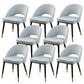 Gorgeous Fabric Dining Chair, Modern Minimalist Open Plan Family Dining Chair Sky Blue 8 Piece Set Clearhalo 'Dining Chairs' 'Dining Tables & Seating' 'dining_chair' 'furn' 'furn_dining_chair' 'Furniture' 'Kitchen & Dining Furniture' 5464790
