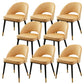 Gorgeous Fabric Dining Chair, Modern Minimalist Open Plan Family Dining Chair Apricot 8 Piece Set Clearhalo 'Dining Chairs' 'Dining Tables & Seating' 'dining_chair' 'furn' 'furn_dining_chair' 'Furniture' 'Kitchen & Dining Furniture' 5464794