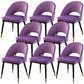 Gorgeous Fabric Dining Chair, Modern Minimalist Open Plan Family Dining Chair Grape 8 Piece Set Clearhalo 'Dining Chairs' 'Dining Tables & Seating' 'dining_chair' 'furn' 'furn_dining_chair' 'Furniture' 'Kitchen & Dining Furniture' 5464798