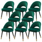 Gorgeous Fabric Dining Chair, Modern Minimalist Open Plan Family Dining Chair Blackish Green 8 Piece Set Clearhalo 'Dining Chairs' 'Dining Tables & Seating' 'dining_chair' 'furn' 'furn_dining_chair' 'Furniture' 'Kitchen & Dining Furniture' 5464806