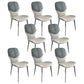 Industrial Metal Dining Room Chair PU Leather Dining Chairs for Home Use