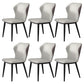 Industrial Metal Dining Room Chair Faux Leather Dining Chair for Restaurant Use