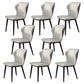 Industrial Metal Dining Room Chair Faux Leather Dining Chair for Restaurant Use