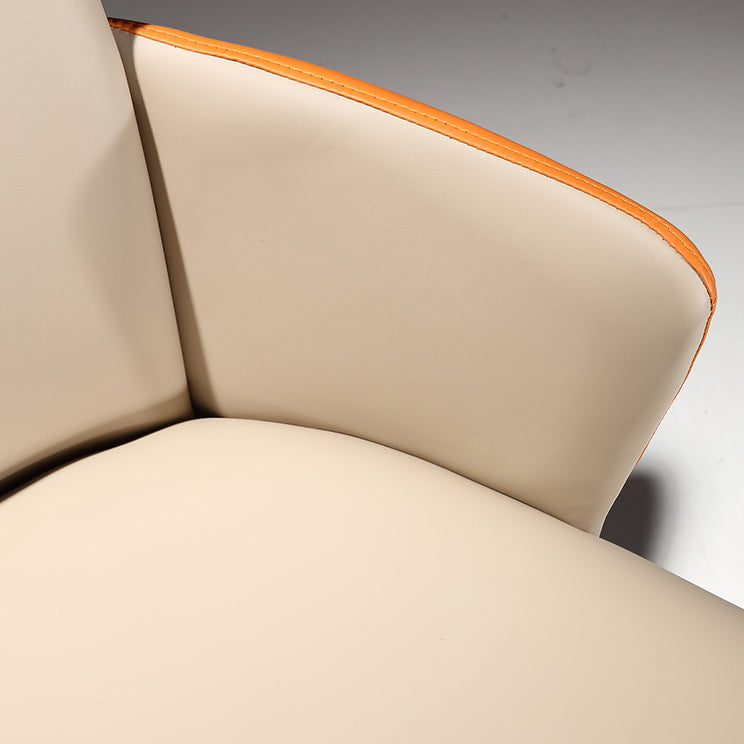 Modern Style Faux Leather Dining Side Chairs Upholstered Side Chairs for Restaurant Use Clearhalo 'Dining Chairs' 'Dining Tables & Seating' 'dining_chair' 'furn' 'furn_dining_chair' 'Furniture' 'Kitchen & Dining Furniture' 5465524