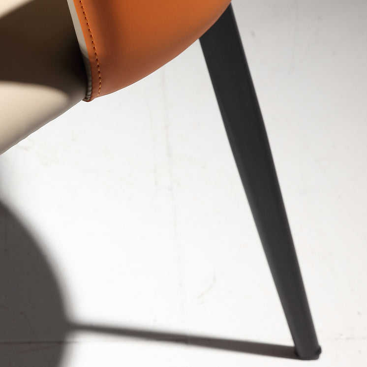 Modern Style Faux Leather Dining Side Chairs Upholstered Side Chairs for Restaurant Use Clearhalo 'Dining Chairs' 'Dining Tables & Seating' 'dining_chair' 'furn' 'furn_dining_chair' 'Furniture' 'Kitchen & Dining Furniture' 5465530