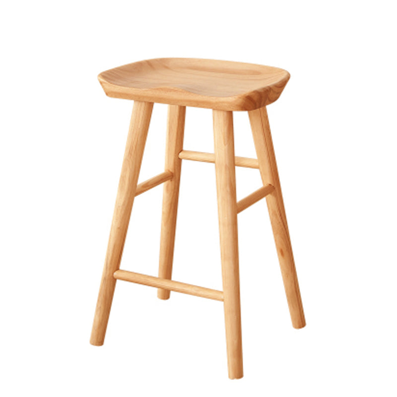 Mesa de barra de madera maciza rectangular de lujo Juego de mesa 1/2/3 piezas de mostrador con taburetes sin espalda