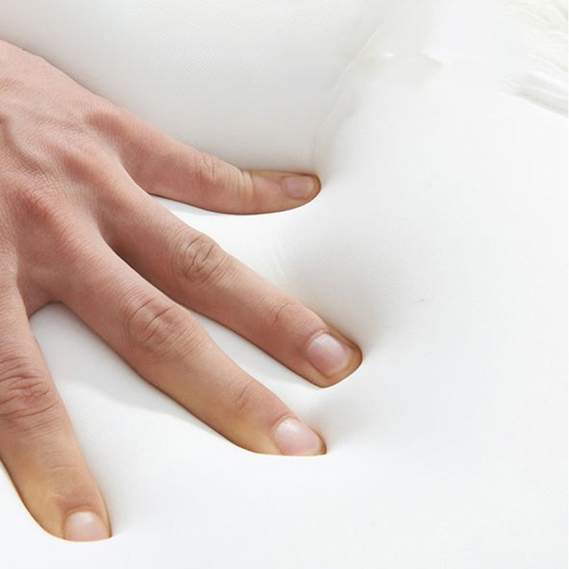 Sofá curvado contemporáneo del brazo inclinado de lana para sala de estar, apartamento