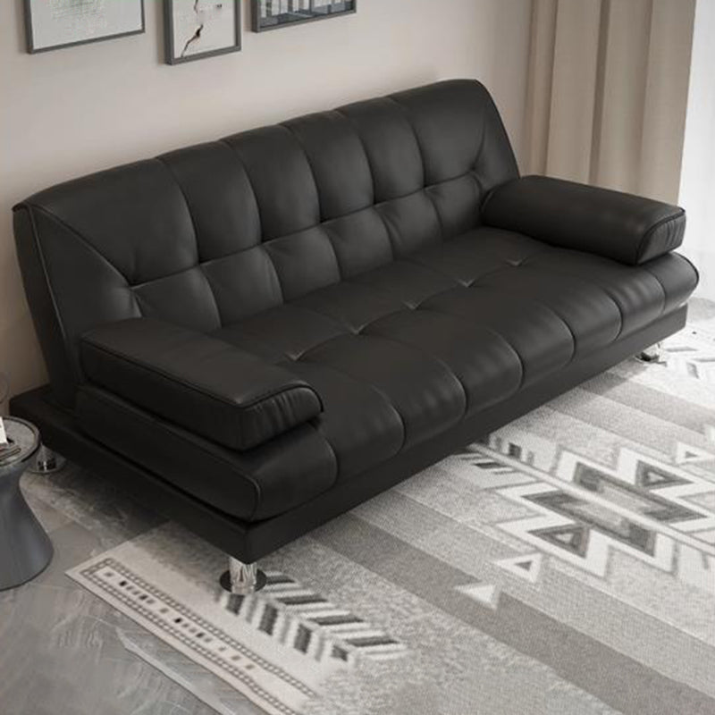 31,5 "/34,6" H Fanuce cuscino in pelle Top ARM trapuntato per soggiorno