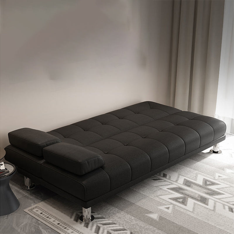 31,5 "/34,6" H Fanuce cuscino in pelle Top ARM trapuntato per soggiorno