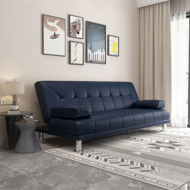 31,5 "/34,6" H Fanuce cuscino in pelle Top ARM trapuntato per soggiorno