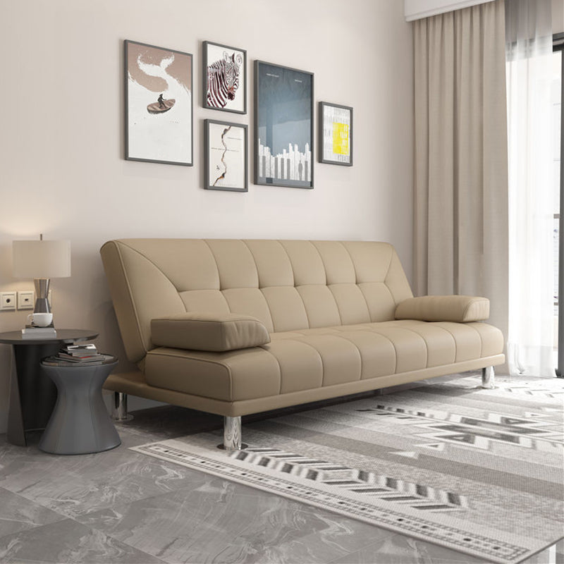 31,5 "/34,6" H Fanuce cuscino in pelle Top ARM trapuntato per soggiorno