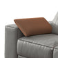 Contemporary Stain-Resistant Faux Leather L-Shape Square Arm Sofa