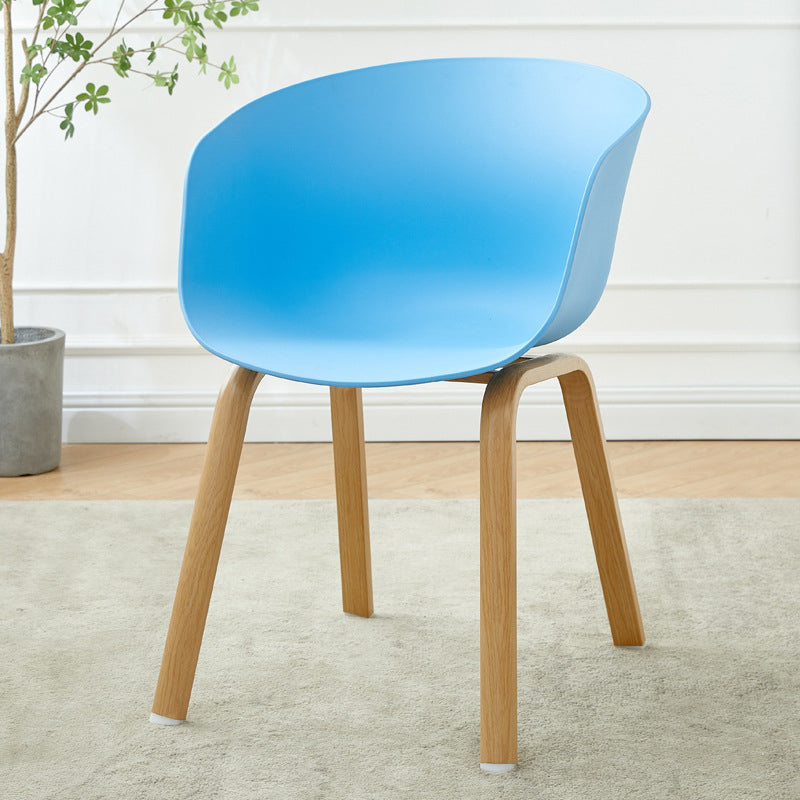 Barrel Chair 22.04" L x 30.31" W x 35.43" H Fino Barrel Accent Chair for Living Room Blue Clearhalo 'Accent Chairs' 'accent_chairs' 'Chairs & Seating' 'furn' 'furn_accent_chairs' 'Furniture' 'Living Room Furniture' 5469539