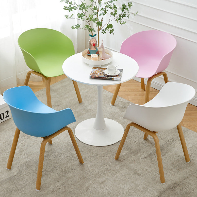 Barrel Chair 22.04" L x 30.31" W x 35.43" H Fino Barrel Accent Chair for Living Room Clearhalo 'Accent Chairs' 'accent_chairs' 'Chairs & Seating' 'furn' 'furn_accent_chairs' 'Furniture' 'Living Room Furniture' 5469550