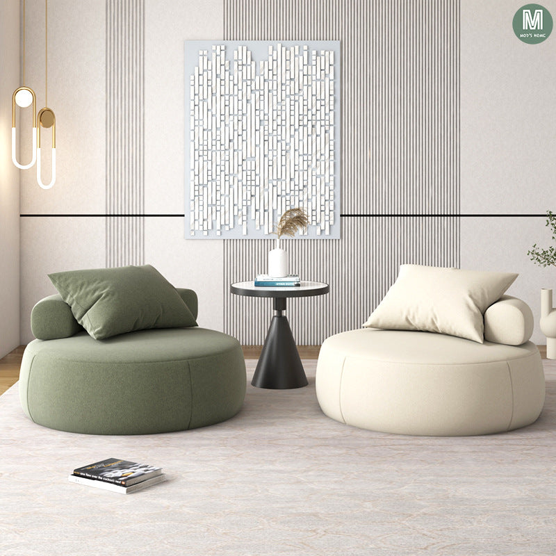 Faux Leather Chair Armless Solid Wood Frame Chair for Living Room Clearhalo 'Accent Chairs' 'accent_chairs' 'Chairs & Seating' 'furn' 'furn_accent_chairs' 'Furniture' 'Living Room Furniture' 5469605