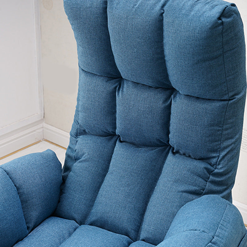 Leinen Lounge Stuhl 20.86 "L x 18.89" W einstellbarer Akzentstuhl mit Lagerung