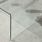 Contemporary Glass Sled Coffee Table Rectangle Cocktail Table Clearhalo 'Coffee & Accent Tables' 'Coffee Tables' 'coffee_tables' 'furn' 'furn_coffee_tables' 'Furniture' 'Living Room Furniture' 5469810