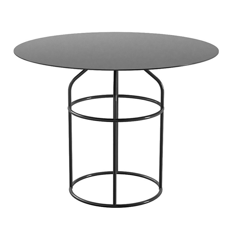 ピンク /ブラック /ゴールド /ホワイトメタルフレームラウンドトップコーヒーテーブル