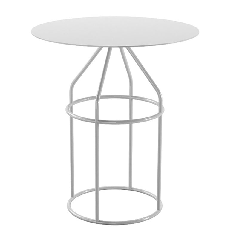 ピンク /ブラック /ゴールド /ホワイトメタルフレームラウンドトップコーヒーテーブル