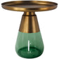 16.5"/20.4" Tall Glass Pedestal Metal Round Tray Top Coffee Table Clearhalo 'Coffee & Accent Tables' 'Coffee Tables' 'coffee_tables' 'furn' 'furn_coffee_tables' 'Furniture' 'Living Room Furniture' 5469942