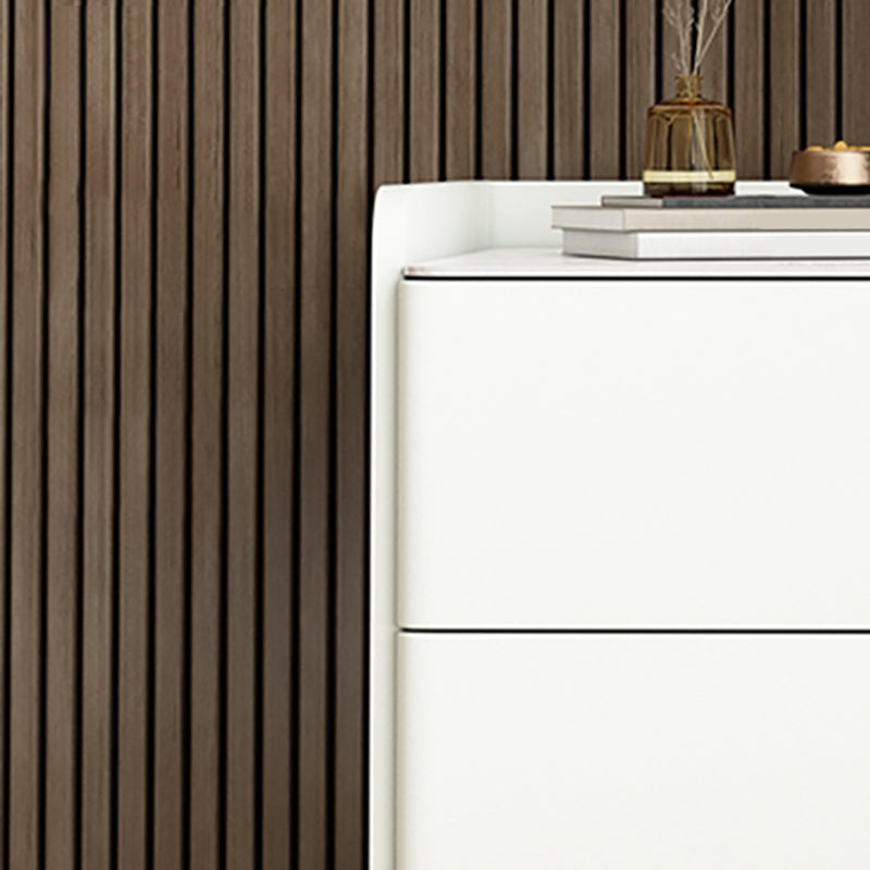 モダンな木製ナイトスタンド18.5 "高さ2-灰色 /青 /白のナイトスタンド