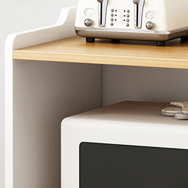 Scheda in legno ingegnerizzato in stile moderno con porta e cassetto