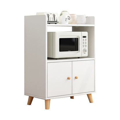 Scheda in legno ingegnerizzato in stile moderno con porta e cassetto