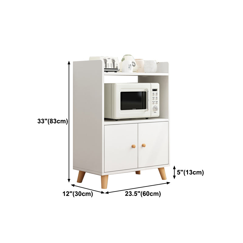 Scheda in legno ingegnerizzato in stile moderno con porta e cassetto