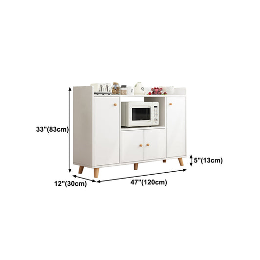 Scheda in legno ingegnerizzato in stile moderno con porta e cassetto