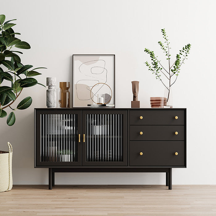 Sideboard da pranzo rettangolo moderno moderno mobile in legno
