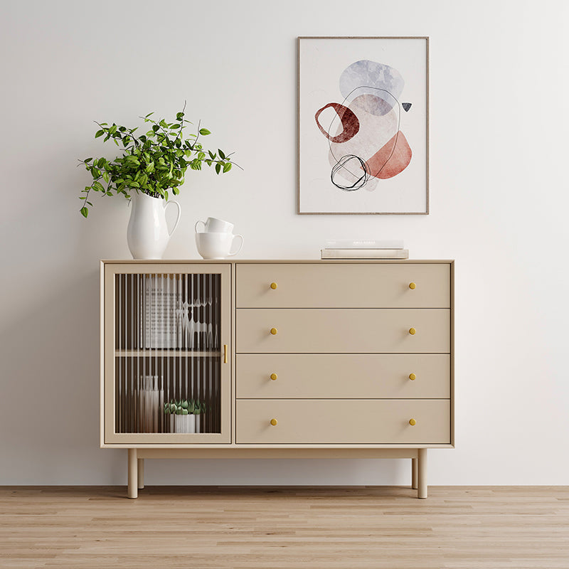 Sideboard da pranzo rettangolo moderno moderno mobile in legno