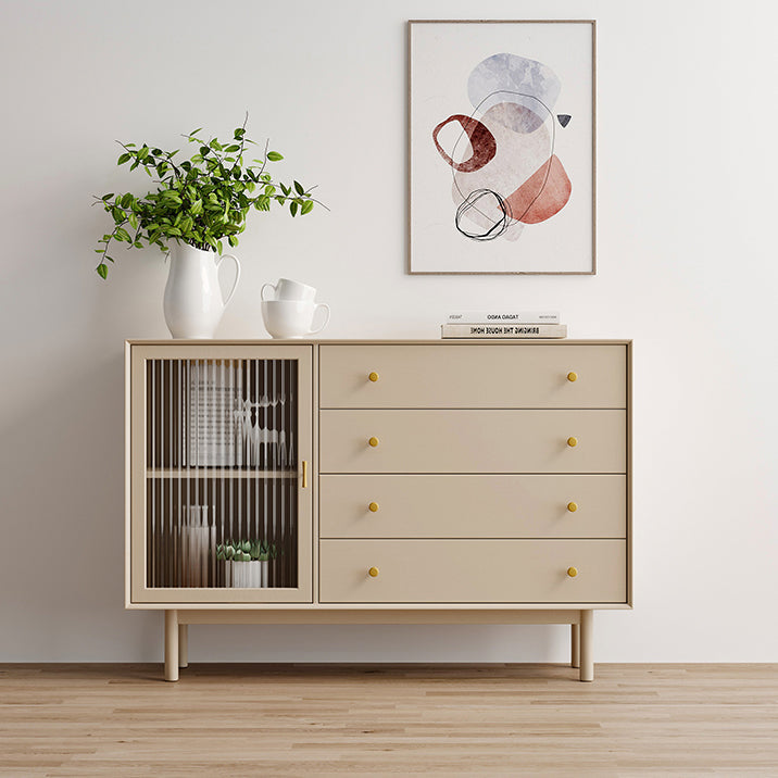 Sideboard da pranzo rettangolo moderno moderno mobile in legno