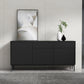 Hölzerne Rechteck Sideboardschrank moderne Küche Sideboard für Zuhause
